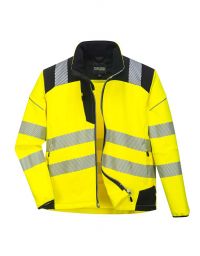 PW3 warning protection softshell jacket